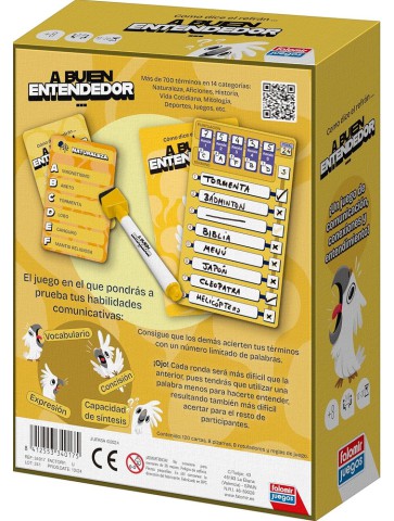 A Buen Entendedor juego de mesa palabras comunicación 3-8 jugadores