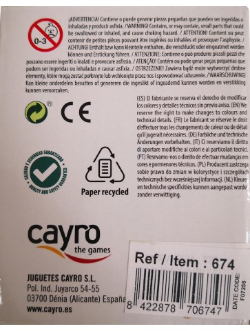 Cubilete Forrado y Dados Poker -caja