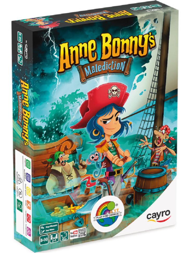 Anne Bonny´s Malediction. Juego de Mesa -Cayro-