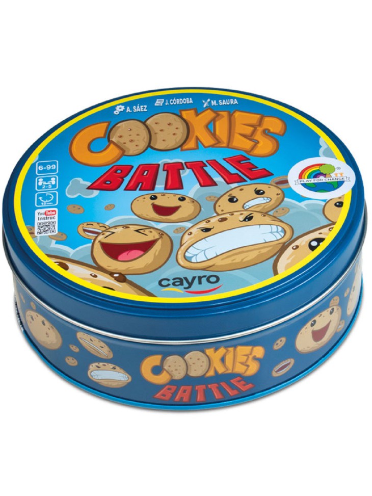 Cookies Battle juego de mesa familiar galletas y diversión
