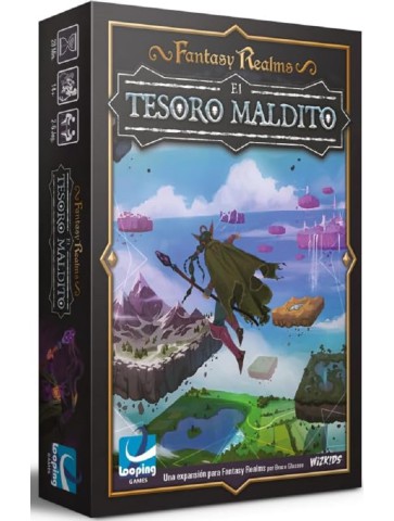 Fantasy Realms El Tesoro Maldito expansión juego de cartas