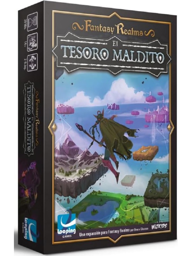 Fantasy Realms El Tesoro Maldito expansión juego de cartas