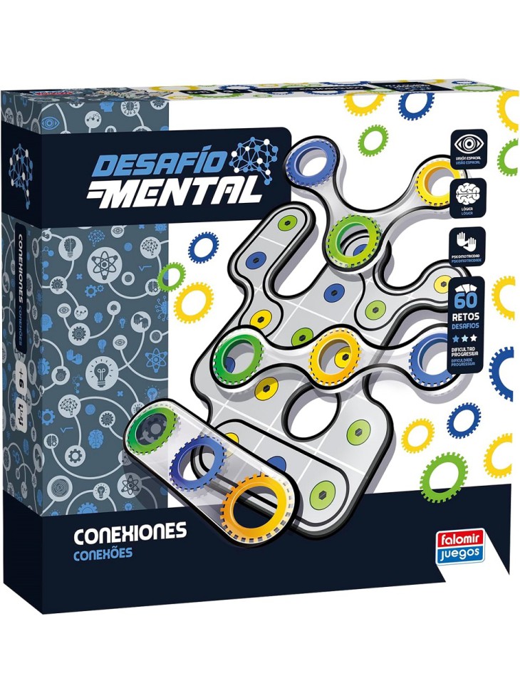 Desafío Mental Conexiones Falomir juego de mesa lógica