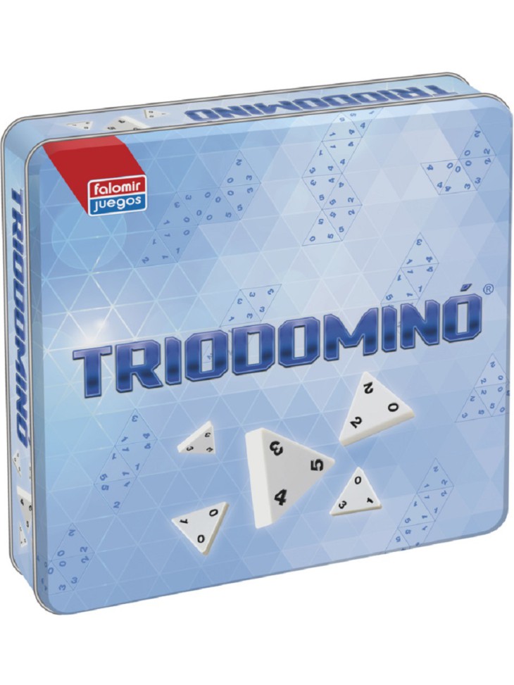 Triodominó Falomir juego de mesa estrategia fichas triangulares