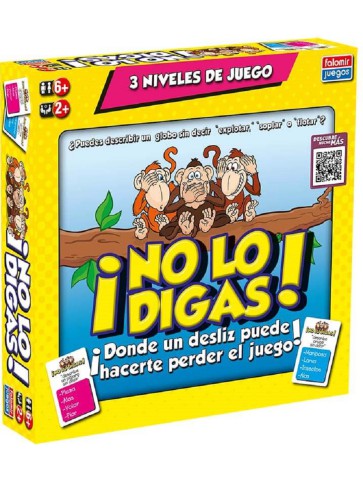 No lo digas juego de habilidad infantil dragones y anillos