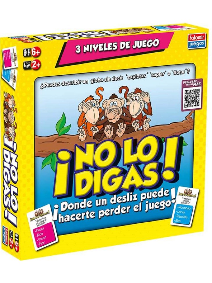 Juego ¡No lo digas! -Falomir Juegos-