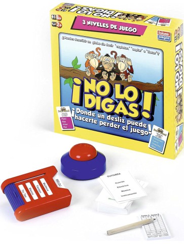 No lo digas juego de habilidad infantil dragones y anillos