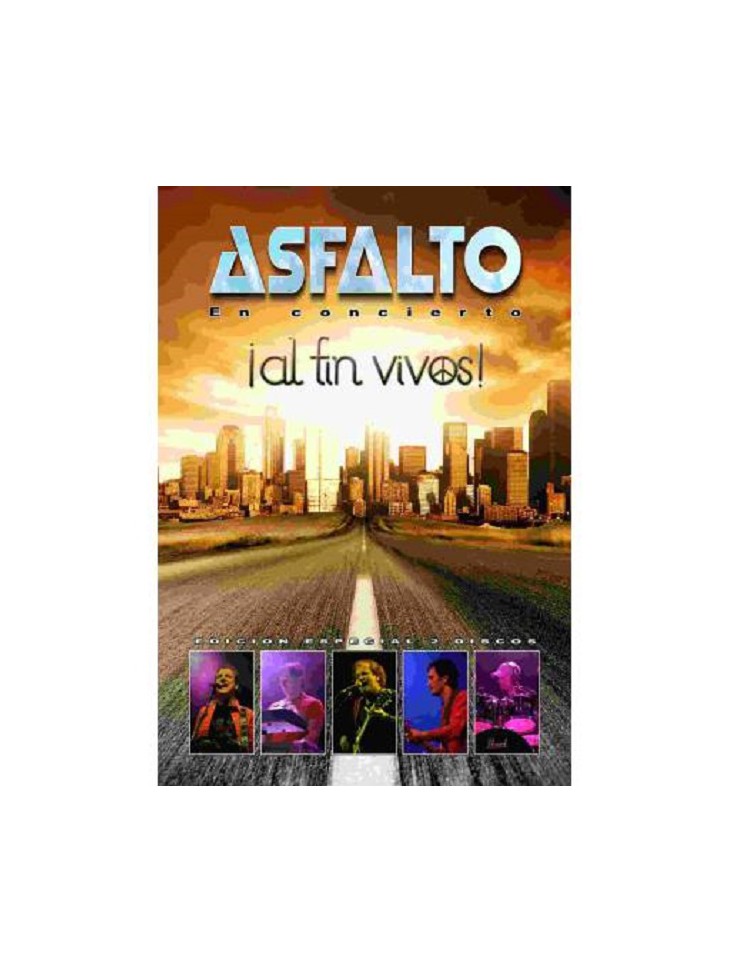 DVD ASFALTO -AL FIN VIVOS- EN CONCIERTO