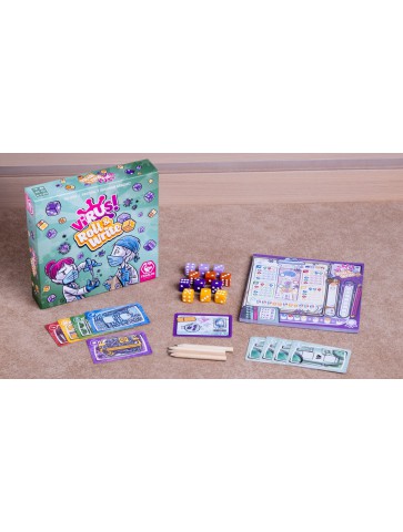 Virus Roll & Write juego de dados familiar estratégico