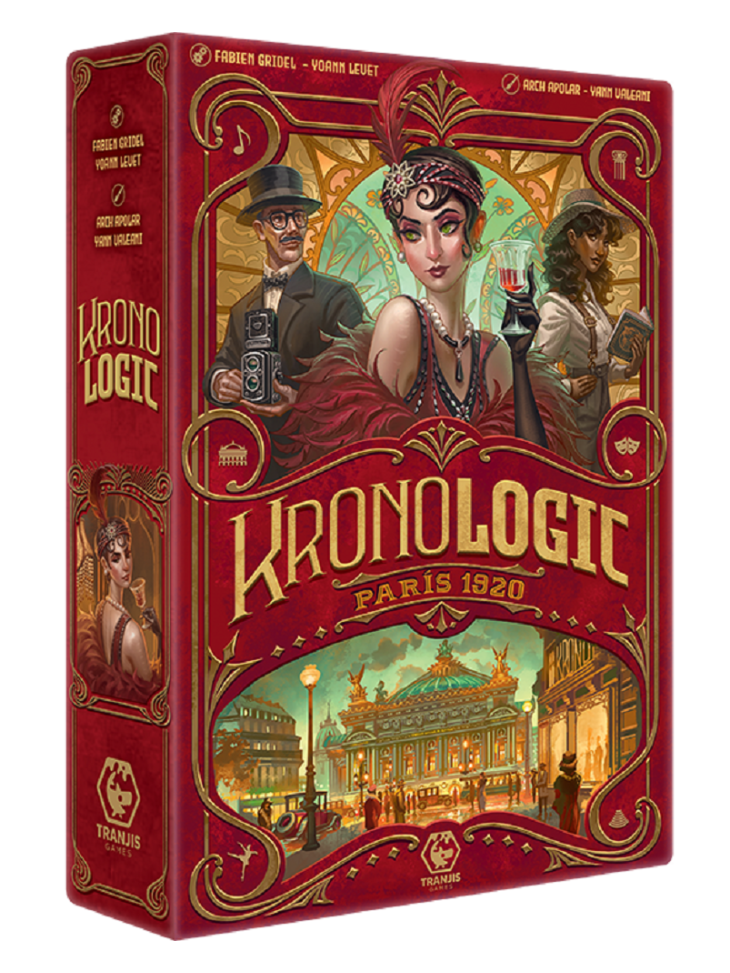 Juego Kronologic Paris 1920 - Juego de estrategia