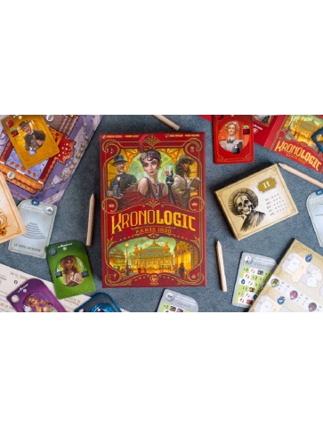 Juego Kronologic Paris 1920 - Juego de estrategia.