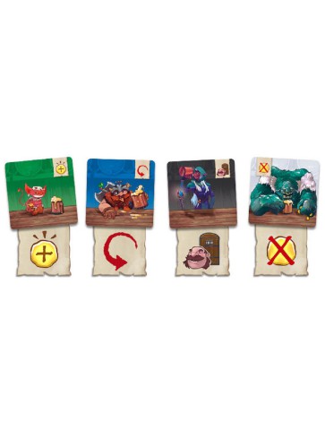 Fantasy Pub juego de mesa de clanes 2-4 jugadores