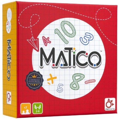 Matico juego de mesa educativo de matemáticas 2-6 jugadores