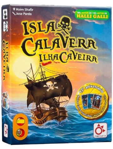 Isla Calavera 13 aniversario juego de dados familiar 2-5 jugadores