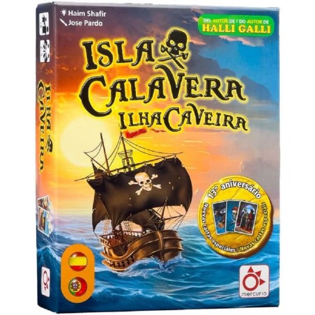 Isla Calavera 13 aniversario juego de dados familiar 2-5 jugadores