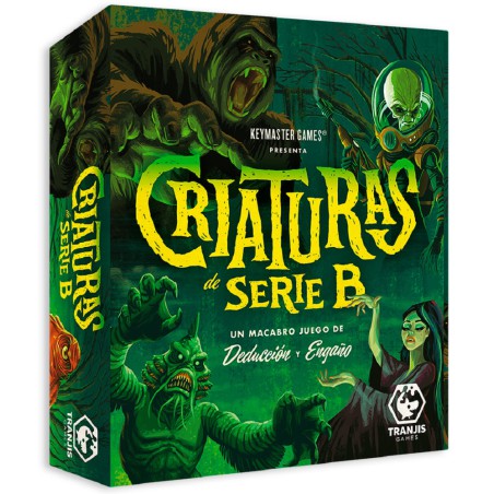 Criaturas de Serie B juego de mesa de deducción y faroleo Tranjis Games
