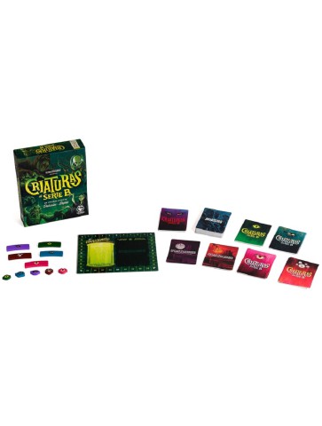 Criaturas de Serie B juego de mesa de deducción y faroleo Tranjis Games