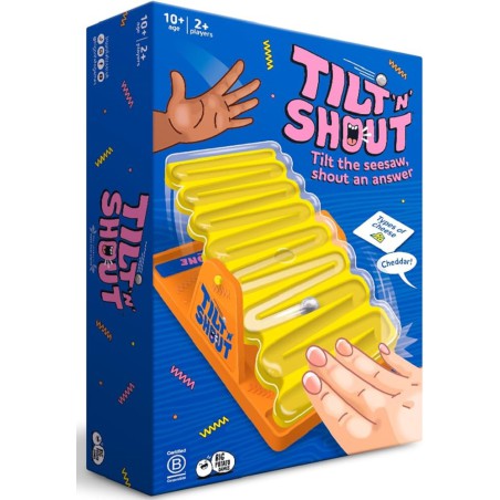 Tilt’n’Shout juego de mesa de rapidez con balancín