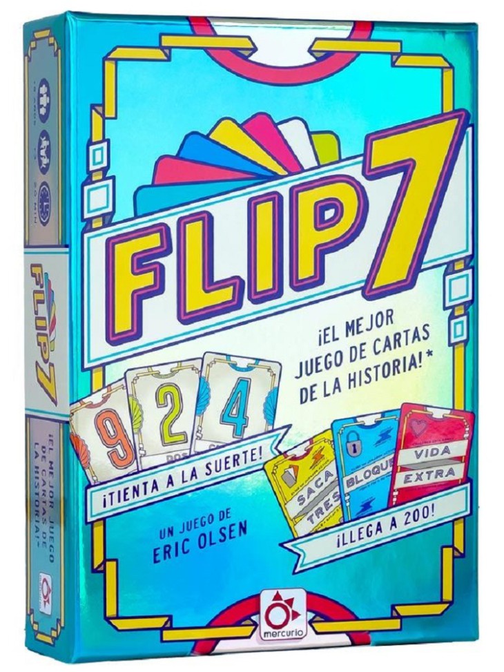 Flip 7 juego de cartas party 3 o más jugadores