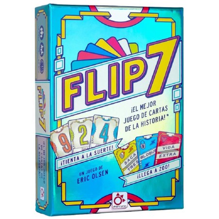 Flip 7 juego de cartas party 3 o más jugadores