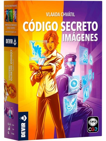 Código Secreto Imágenes Devir juego de mesa de espías por equipos