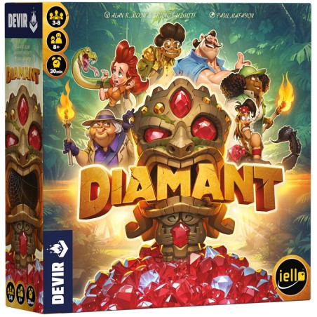 Diamant juego de mesa exploración y riesgo para 3-8 jugadores