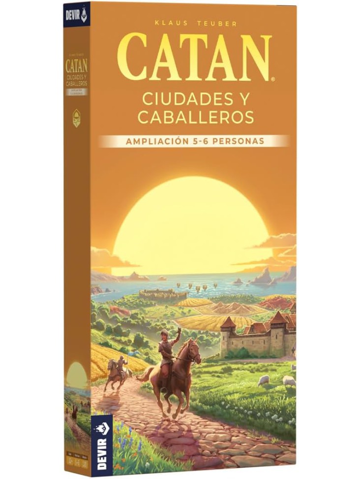 Devir Catan Mercaderes y Bárbaros - Expansión 5-6 Jugadores