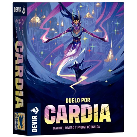 Duelo por Cardia juego de cartas estratégico 2 jugadores