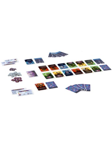 Duelo por Cardia juego de cartas estratégico 2 jugadores