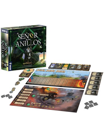 El Señor de los Anillos juego cooperativo de mesa 2-5 jugadores