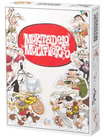 Mortadelo Multiverso juego de cartas divertido 2-6 jugadores