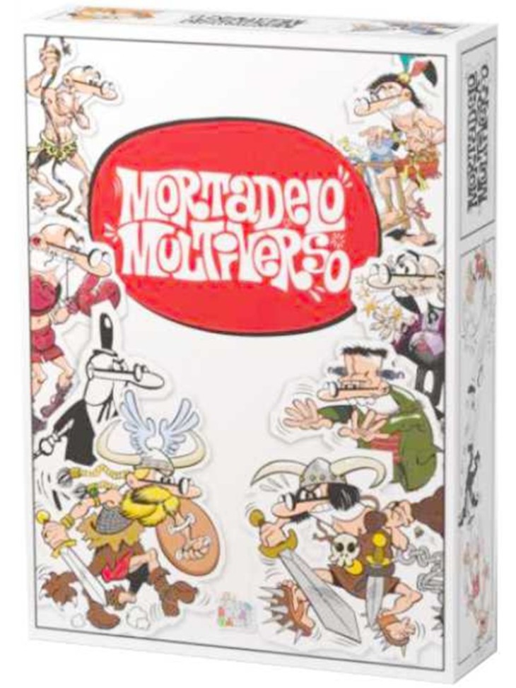 Mortadelo Multiverso juego de cartas divertido 2-6 jugadores
