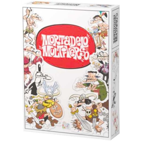 Mortadelo Multiverso juego de cartas divertido 2-6 jugadores