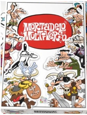 Mortadelo Multiverso juego de cartas divertido 2-6 jugadores
