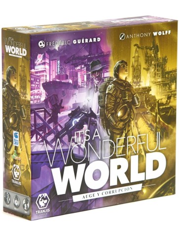 Expansion Its a Wonderful World Auge y Corrupcion juego de mesa 1-7 jugadores