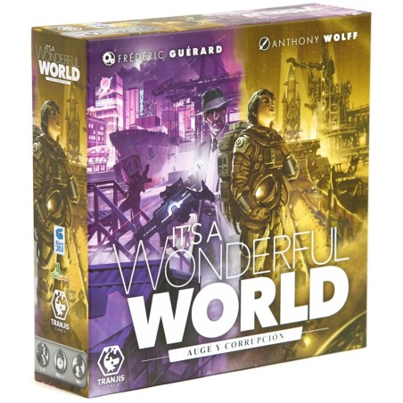 Expansion Its a Wonderful World Auge y Corrupcion juego de mesa 1-7 jugadores