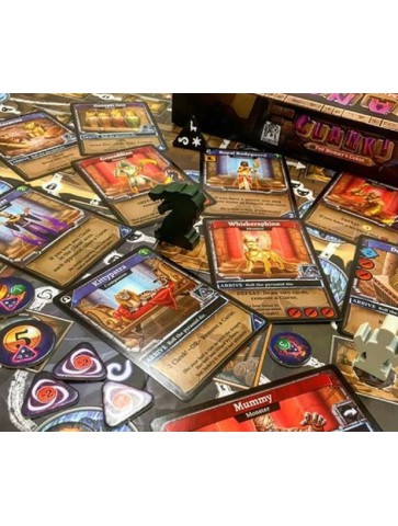 Clank juego de mesa construccion de mazo aventura dragon