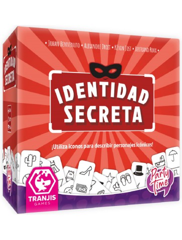 Juego de mesa Identidad Secreta MINI, versión compacta para 3-8 jugadores