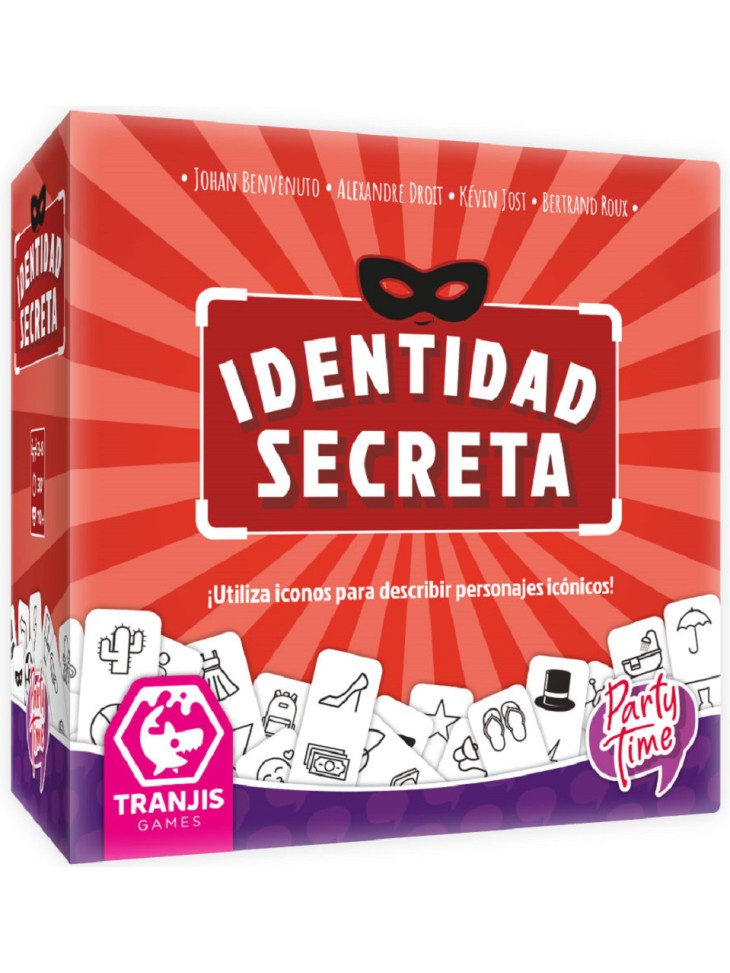 Juego de mesa Identidad Secreta MINI, versión compacta para 3-8 jugadores