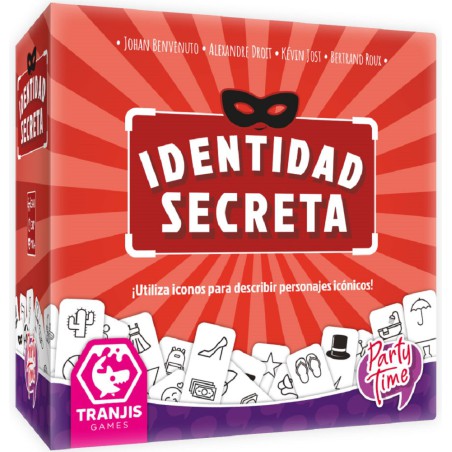 Juego de mesa Identidad Secreta MINI, versión compacta para 3-8 jugadores