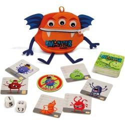 Monster Match juego de mesa de velocidad y observación para niños