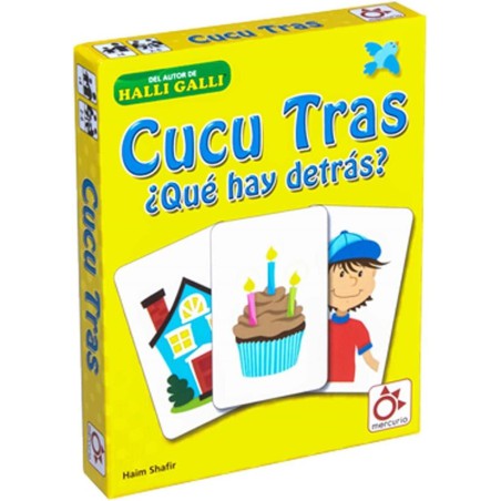 CUCU  TRAS - Juego de Mesa de Observación y Reflejos para Niños