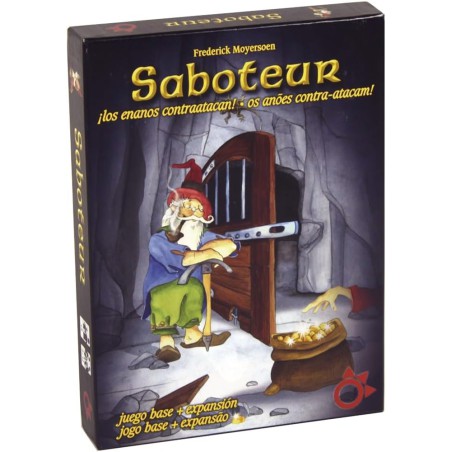 Saboteur juego de mesa de estrategia y tensión