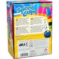 Juego de accion y reflejos speed cups