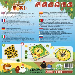 Bye Bye Mr. Fox juego de mesa cooperativo infantil