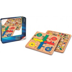 Parchis y Oca Madera Metal...