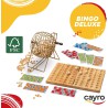 Bingo Deluxe Cayro con tablero plegable y bolas de madera