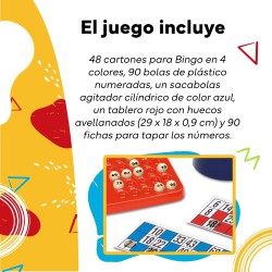 Bingo automático Cayro con 48 cartones para 2 a 8 jugadores