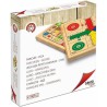 Parchis y Oca Cayro tablero reversible madera 2-4 jugadores