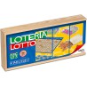 Juego de mesa Lotería de Madera Cayro con 48 cartones para toda la familia